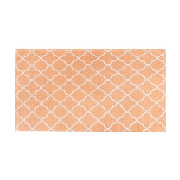 Itin patvarus virtuvinis kilimas "Webtappeti Trellis Apricot", 60 x 220 cm-image-2