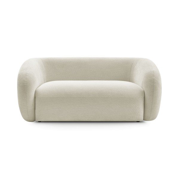 Smėlio spalvos sofa iš šenilinio audinio 160 cm Celine – Bobochic Paris
