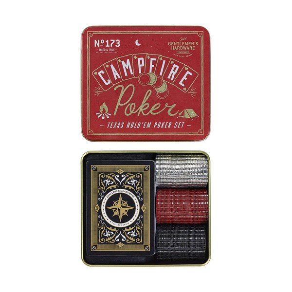 Kelioninis pokerio rinkinys Poker - Gentlemen's Hardware-image-1
