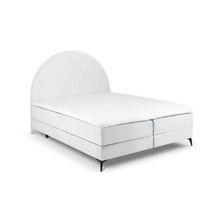 Šviesiai pilka lova su dėže 160x200 cm Sunrise - Cosmopolitan Design