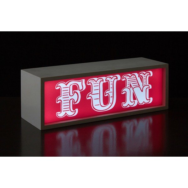 Raudonos spalvos šviečianti dekoracija reikia baterijų Fun – Premier Housewares-image-1