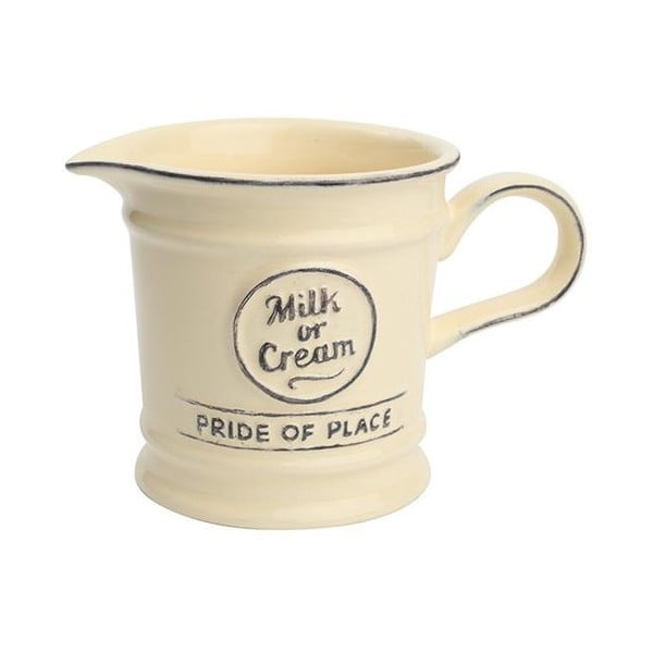 Kreminės spalvos keraminis pieno ąsotis T&G Woodware Pride Of Place