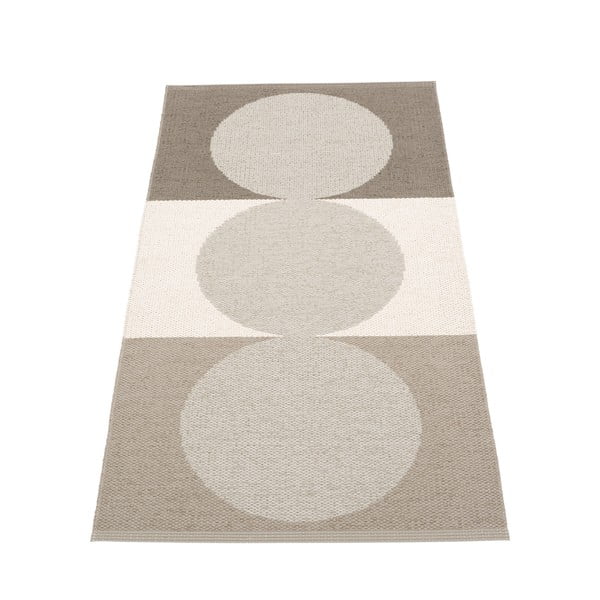 Pilkos spalvos/kreminės spalvos lauko ir vidaus kilimas 70x140 cm Otto Clay – Pappelina-image-2