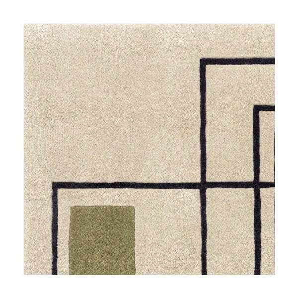 Kilimas iš vilnos khaki spalvos/smėlio spalvos 120x170 cm Reef – Asiatic Carpets-image-2