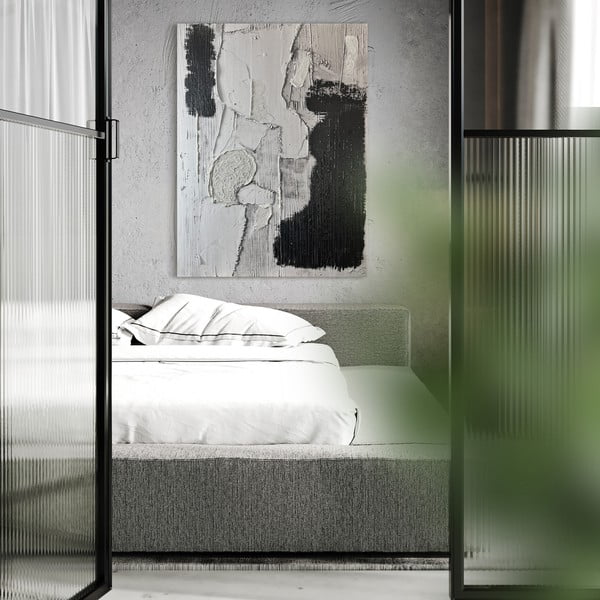 Paveikslas su rankomis dažytais elementais 70x100 cm Touch – Styler-image-2