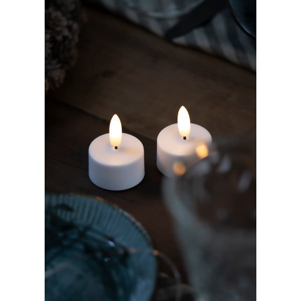 LED žvakės 2 vnt. (aukštis 2 cm) Sille Rechargeable – Sirius-image-2