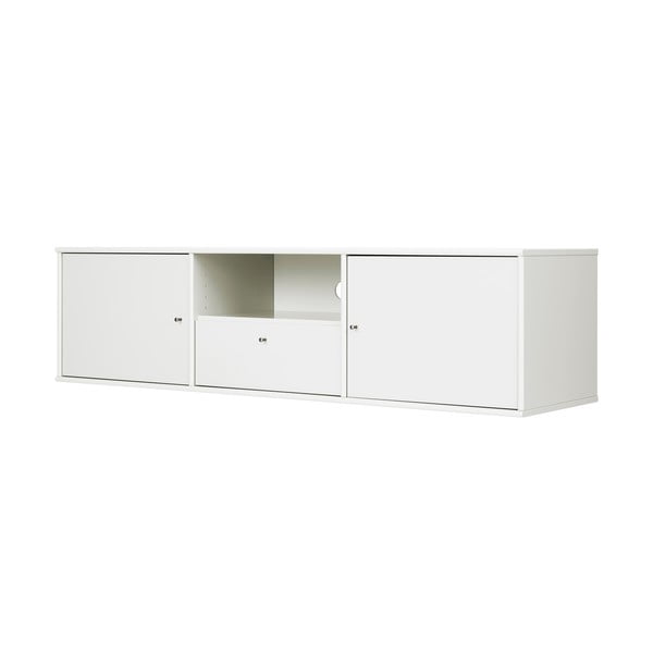 TV spintelė baltos spalvos 161x42 cm Mistral – Hammel Furniture-image-1