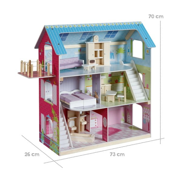 "Roba Kids House" lėlių namelis-image-3