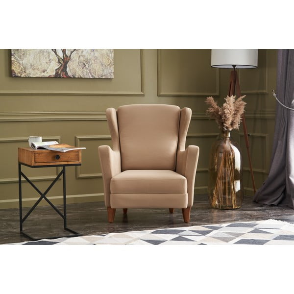 Smėlio spalvos earl kėdė Lola Brejer - Artie-image-1