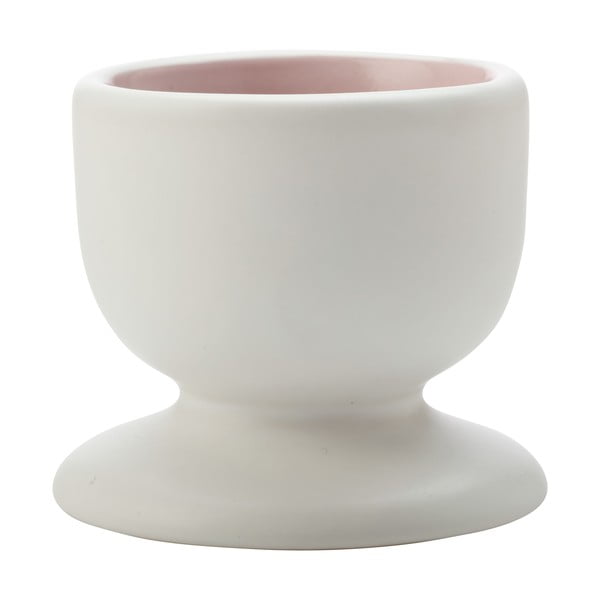 Rožinės ir baltos spalvos porcelianinis kiaušinio indelis Maxwell & Williams Tint