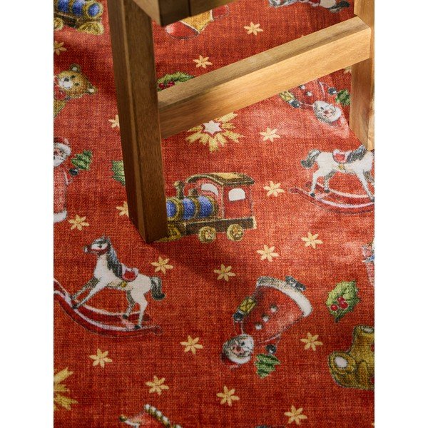 Raudonos spalvos/žalios spalvos kilimas su Kalėdų motyvu 80x200 cm Toy's Delight Nostalgic Noel Red Green – Villeroy&Boch-image-4