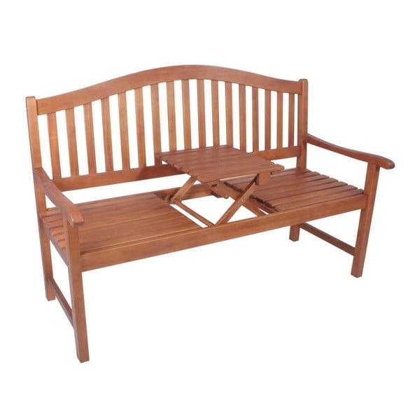 Sodo suoliukas su staliuku iš eukalipto medienos ADDU Puketas-image-3