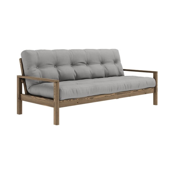 Sulankstoma sofa pilkos spalvos 205 cm Knob – Karup Design-image-3