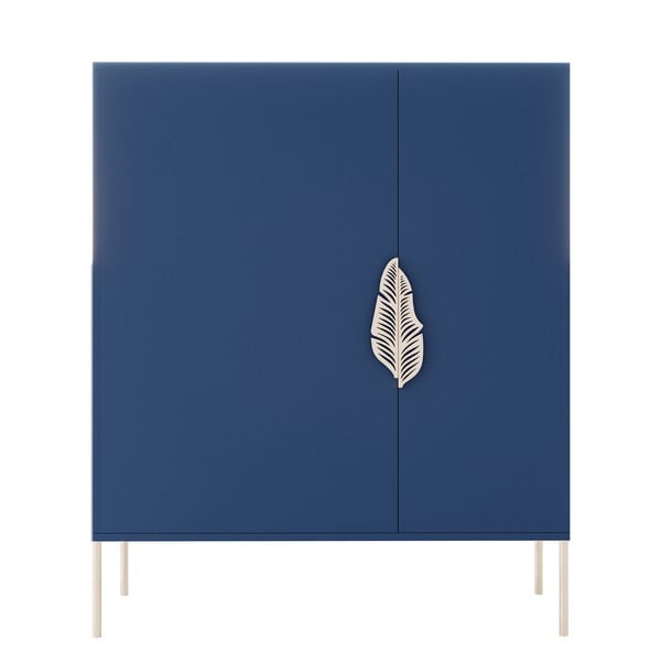 Tamsiai mėlyna batų lentyna Skandica Merlin-image-2