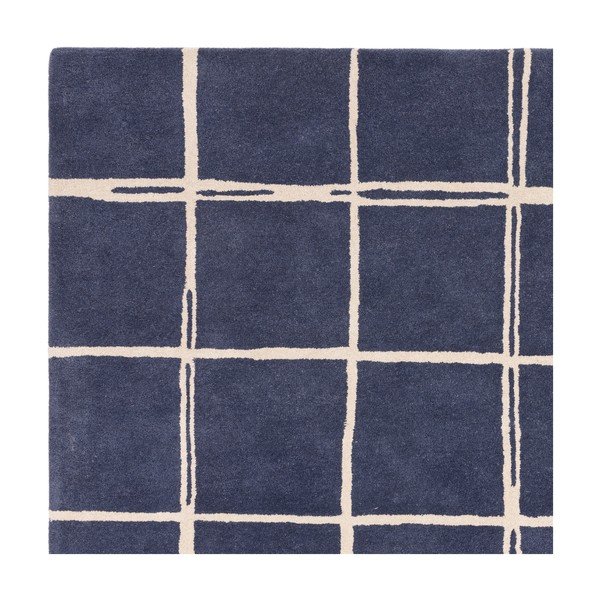 Rankų darbo mėlynos spalvos iš vilnos kilimas 160x230 cm – Asiatic Carpets-image-4