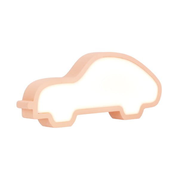 Rožinis vaikiškas šviestuvas Car - Candellux Lighting-image-1