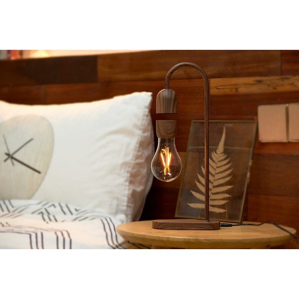 Juoda stalinė lempa (aukštis 36,5 cm) Evaro - Gingko-image-3