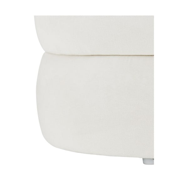 Baltas pufas Alto - Westwing Collection-image-2