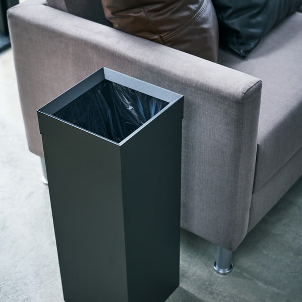 Šiukšliadėžė š metalo juodos spalvos 27 l Tall – YAMAZAKI-image-4