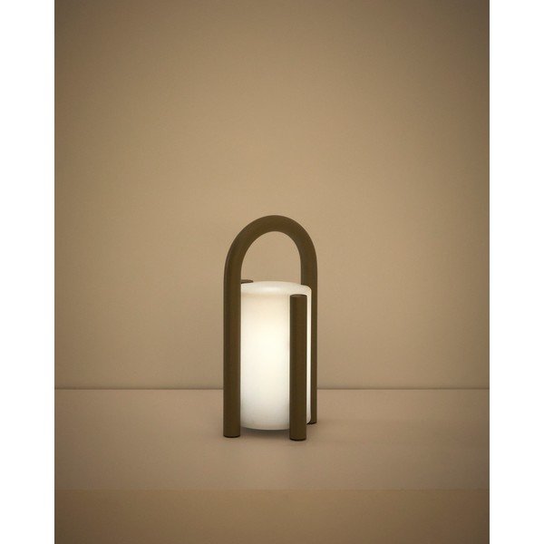 Nešiojamas lauko šviestuvas LED USB ø 14 cm Leros – Kave Home-image-3