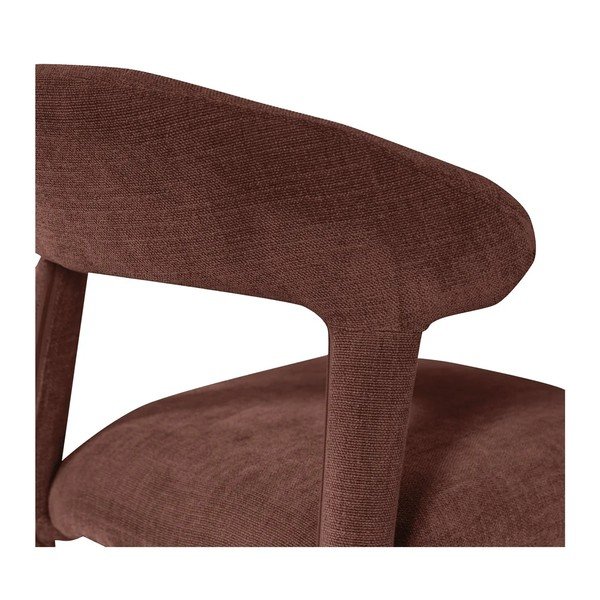 Bordo spalvos iš audinio valgomojo kėdės 2 vnt. Sile – WOOOD-image-4