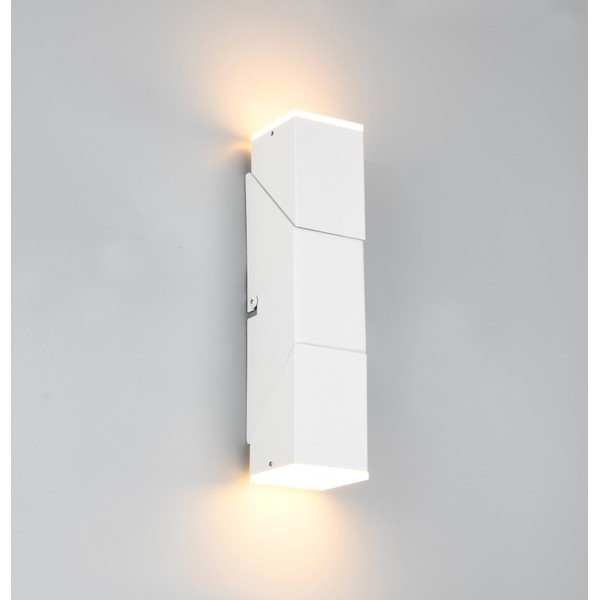 Sieninė lempa baltos spalvos LED Raglan – Trio-image-2