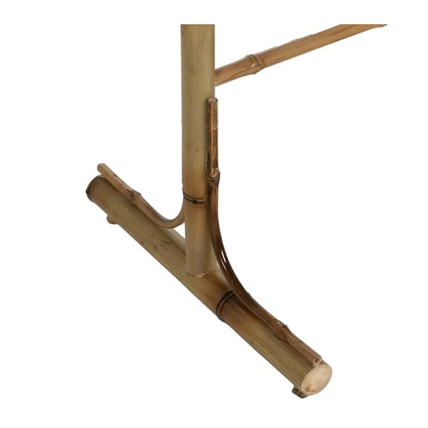 Natūralios spalvos iš bambuko drabužių kabykla 50x150x40 cm Manali – Ixia-image-2