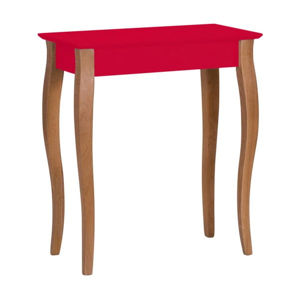 Raudonasis "Ragaba Lillo" konsolinis staliukas, plotis 65 cm