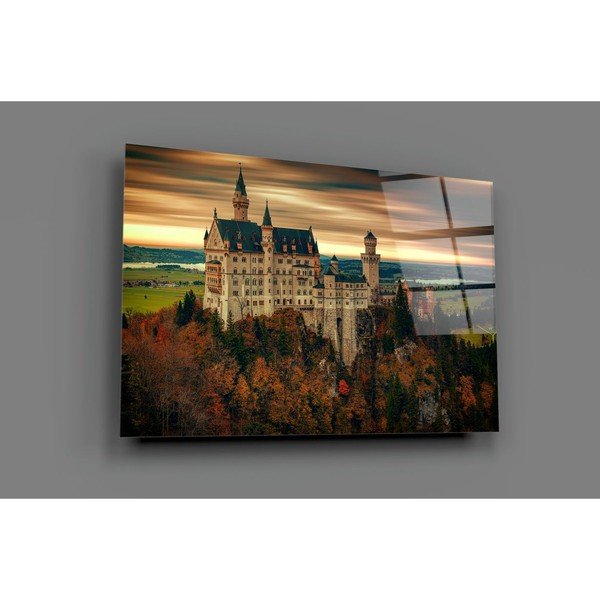 Paveikslas ant stiklo Insigne Castle-image-2