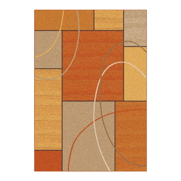 Oranžinis kilimas Universal Delta, 190 x 280 cm