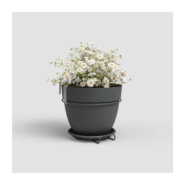 Pakabinamas ir sieninis vazonas iš perdirbto plastiko ø 20 cm Capri – Artevasi-image-1