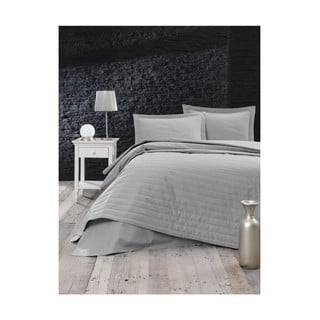 Pilka šviesi dygsniuota lovatiesė Mijolnir Monart, 220 x 240 cm