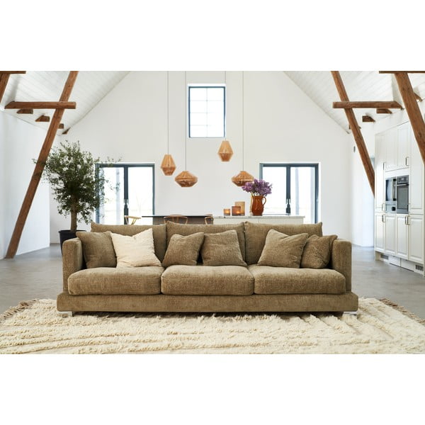 Rudos spalvos sofa 270 cm Colorado – Sits-image-1