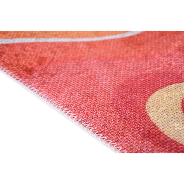 Skalbiamas raudonos spalvos/oranžinės spalvos kilimas 160x230 cm Colors of Joy – Vitaus-image-2