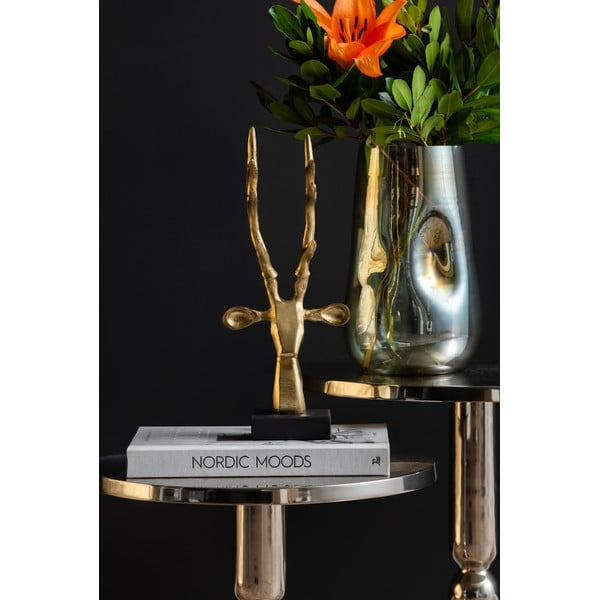 Iš metalo statulėlė (aukštis 34 cm) Reindeer Head – PT LIVING-image-1