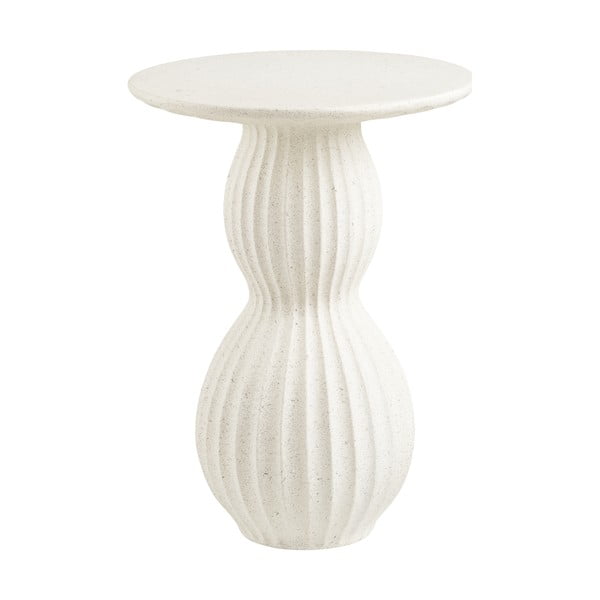 Iš akmens apvalios formos šoninis stalas ø 40 cm Newtown – House Nordic-image-3