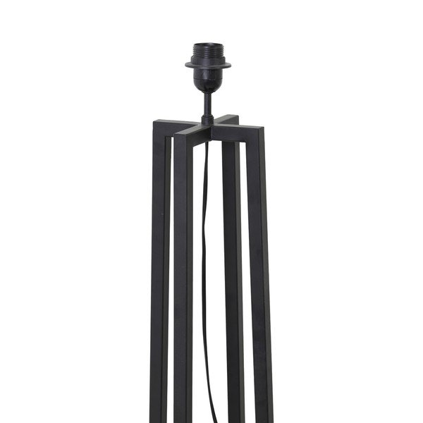 Pastatomos lempos pagrindas matinės juodos spalvos 130 cm Miley – Light & Living-image-3