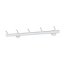 Baltos spalvos iš metalo sieninė lentyna 55 cm Odin – Spinder Design