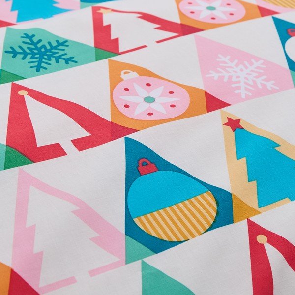 Dvigulė patalynė 200x200 cm Christmas Geo – Catherine Lansfield-image-4