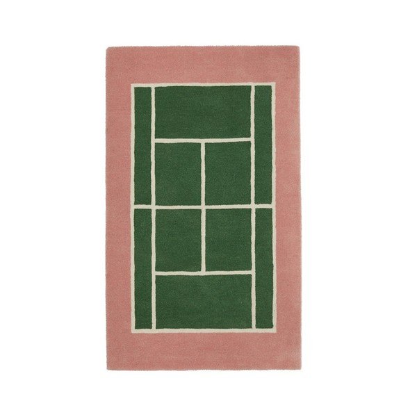 Iš vilnos mišinio vaikiškas žaidimų kilimas 88x150 cm Tennis – OYOY Mini