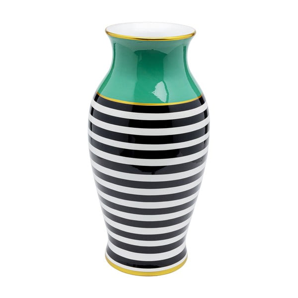 Dryžuota vaza Kare Design Stripes Horizontal, aukštis 52 cm