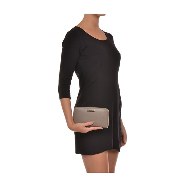 Smėlio spalvos odinė piniginė Luisa Vannini Lanza-image-3