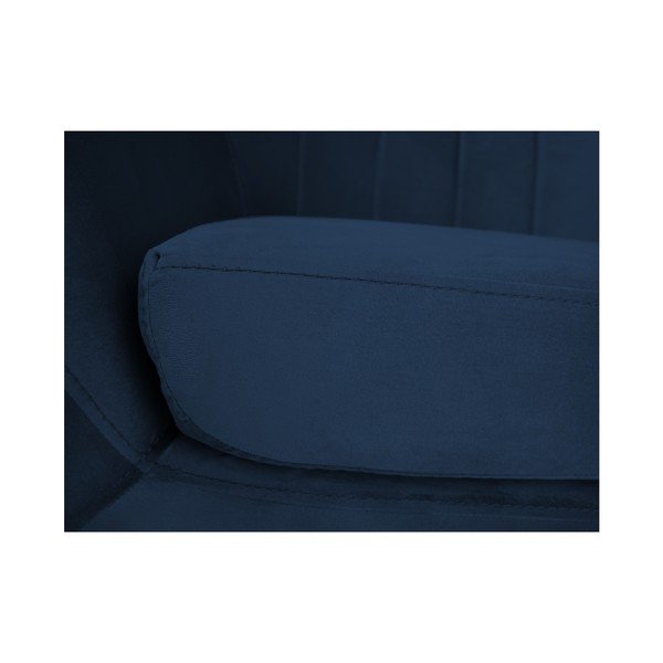 Tamsiai mėlynas fotelis Mazzini Sofas Benito-image-4