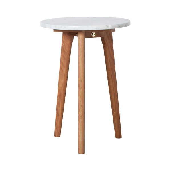 Staliukas su akmens masės stalviršiu Zuiver, ⌀ 32 cm