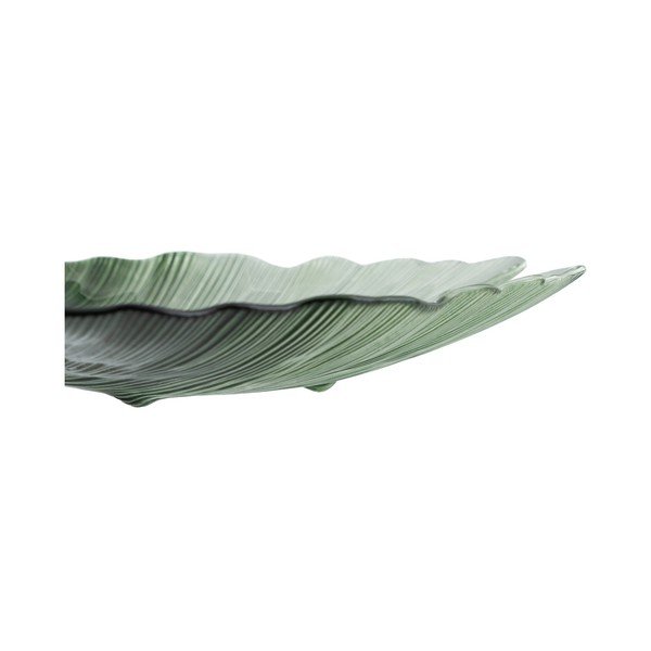 Iš stiklo dekoratyvinis padėklas 31x33 cm Gingko – Ixia-image-4
