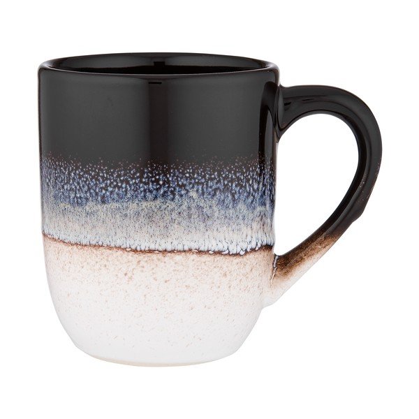 Juodos ir baltos spalvos puodelis 300 ml Cafe – Ladelle