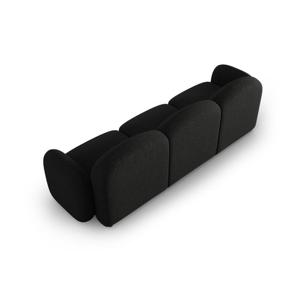 Sofa juodos spalvos 272 cm Blair – Micadoni Home-image-4