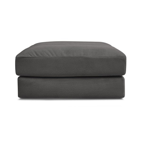 Juodos spalvos taburetė iš velveto Sierra – Bobochic Paris