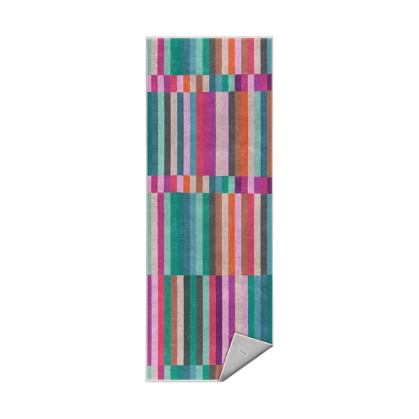 Skalbiamas turkio spalvos kilimas 80x200 cm Acid Rain – Mila Home