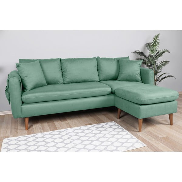 Sofa turkio spalvos 215 cm Sofia – Balcab Home-image-1